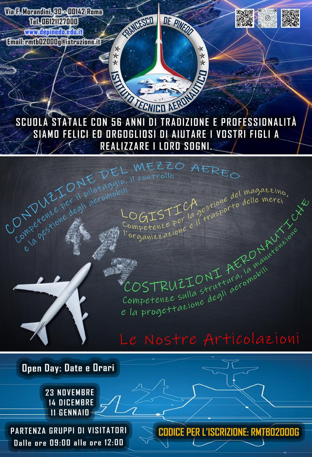 Open Day all'ITA DePinedo