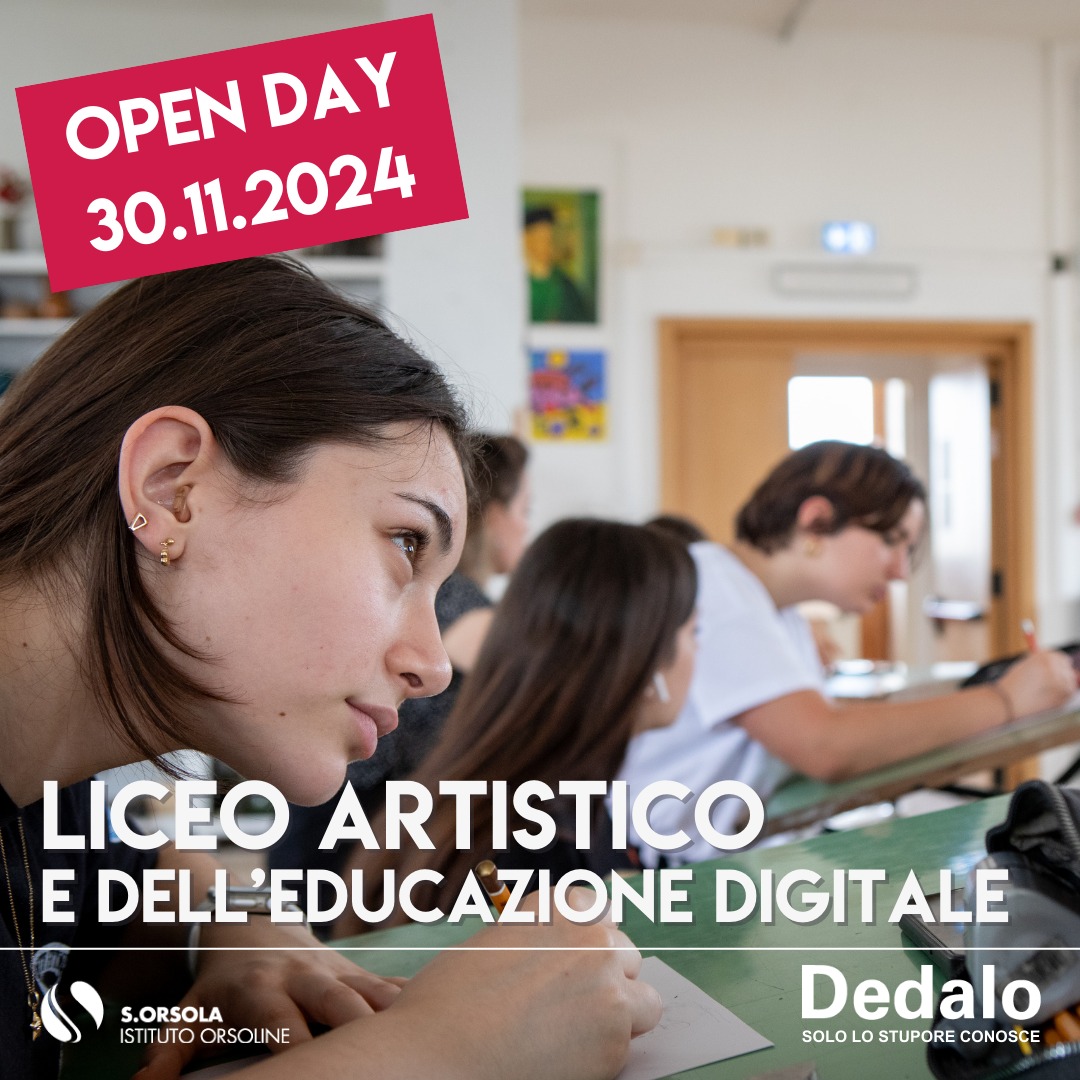 Open Day all'Isituto S.Orsola