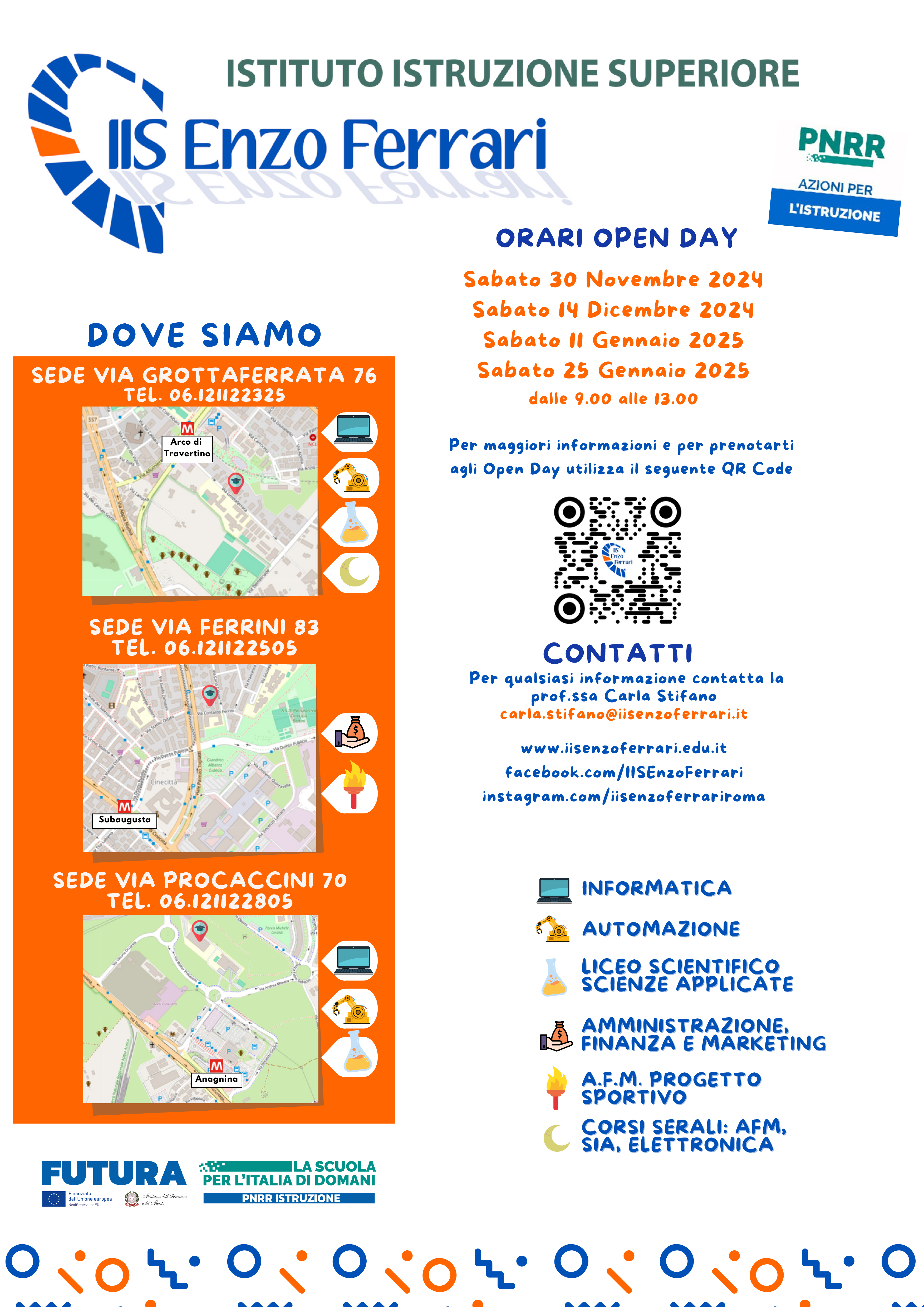 Open Day all'IIS Enzo Ferrati